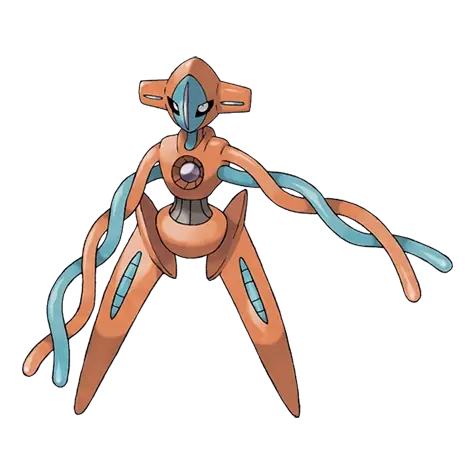 Official artwork of Deoxys